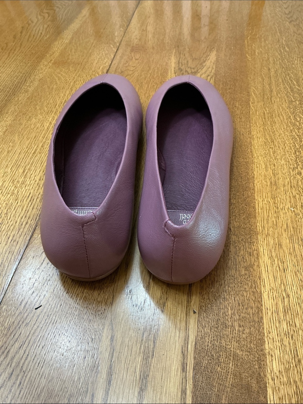 Jeffrey Campbell Mauve Leather Flats - Picture 4 of 8